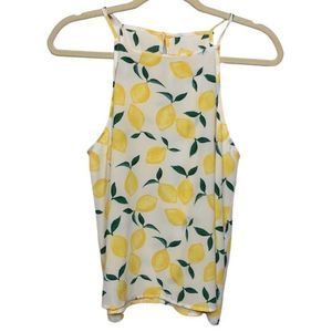 Pink Rose Lemon Blouse